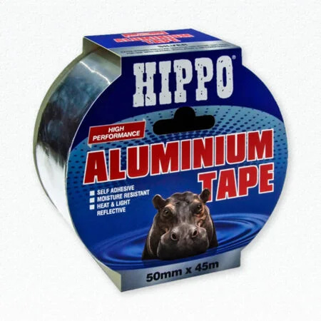 Hippo 100mm Aluminium Tape 45mtr