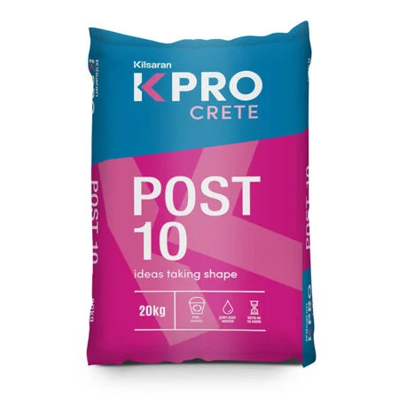 KPRO Crete Post 10 Fast Set Post Mix Dry 20kg