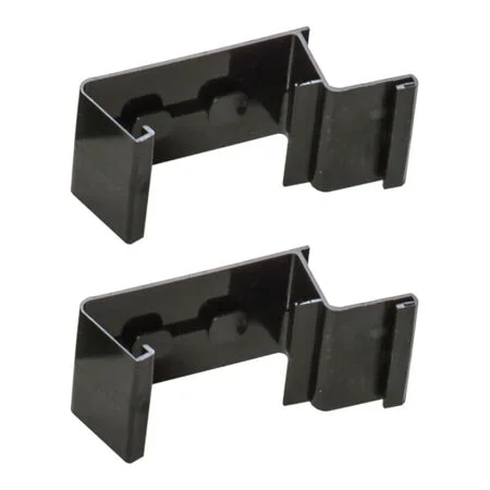 Klober S Strip Uni Line Continuous Dry Verge Black Connector 2 Pack
