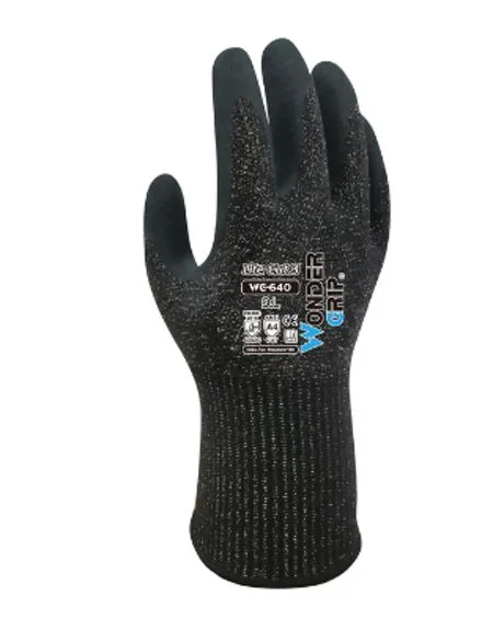 Wonder Grip Lite Cut 3 Glove Charcoal And Grey (Size 10 / X Large) Ref WG-6401P