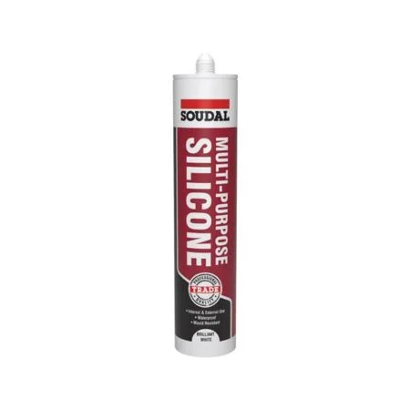 Multi Purpose Silicone Brilliant White 270ml Ref 121643