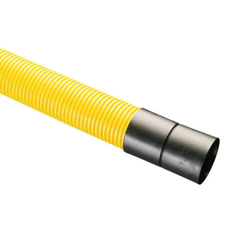TWDU 178(150)mm X  6m Pipe Yellow Inc Coup  Ref 29358