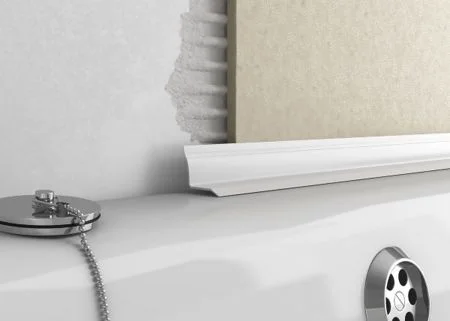 Tileasy OverTile Bath Seal White Ref OTBSW