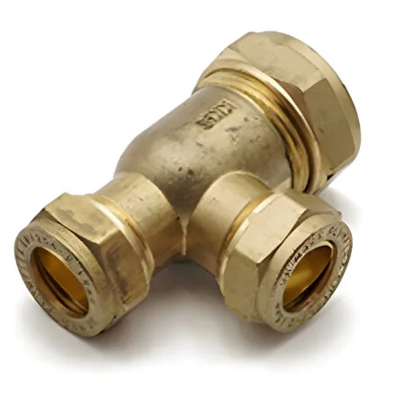 PC24R Compression Reducing Tee 22mm x 15mm x 15mm