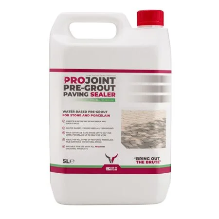 PaveCare Pre Grout Stone & Porcelain Treatment 5L Invisible
