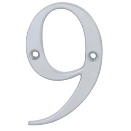 Prepack Chrome 2 Numeral Number 9