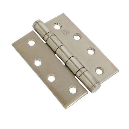 Prepacked 3no CE13 Fire Door Hinge 100 X 75mm (4 x 3) Satin Stainless Steel Ref 551SSBB