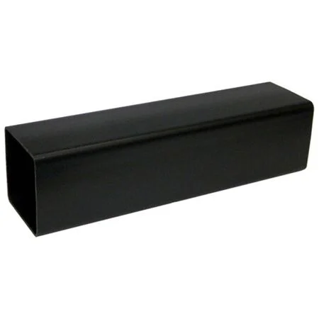 Floplast Square Downpipe Black 65mm x 2.5Mtr