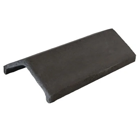 Redland Universal Angled Ridge Roof Tile Charcoal