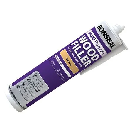 Ronseal Multi Purpose Wood Filler Cartridge Natural 310ml