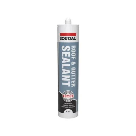 Roof And Gutter Sealant Black 290ml Ref 121656