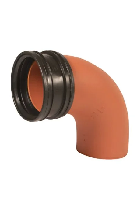 Supersleve  225mm x 90 Deg Bend Single Coupling Ref SB1/5S