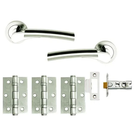 SNP/PCP Ultimo Internal Door Pack + 3 x 3" Stainless Steel Butt Hinges