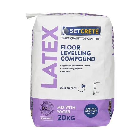 Setcrete Latex Floor Levelling Compound 20kg Bag T0603E5A