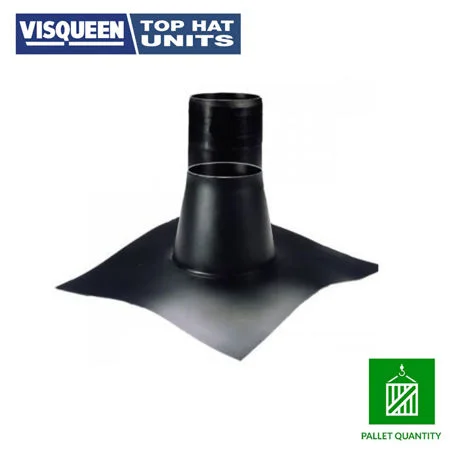 Visqueen Gas Resistant 110mm Top Hat Rigid Inc. Clip Ref RS066864