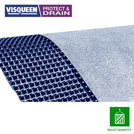 Visqueen Protect N Drain 0.97 x 25Mtr x 6mm Ref RS024382
