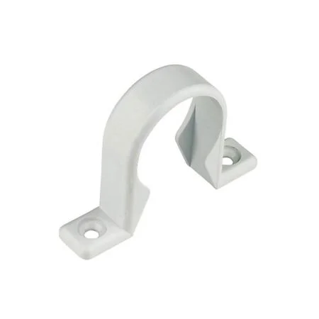 Floplast Push-fit Pipe Clip White 40mm
