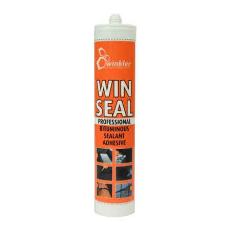 Disc - Winkler Winseal Professional Bituminous Sealant Adhesive 330ml WIGIG