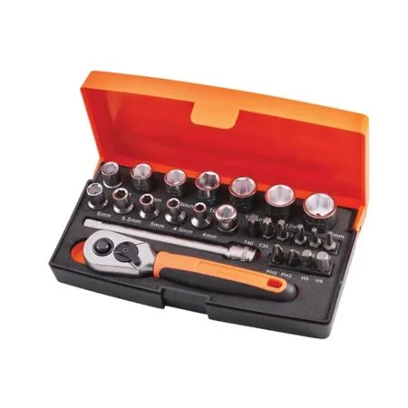 Bahco 1/4in Drive Socket Set
