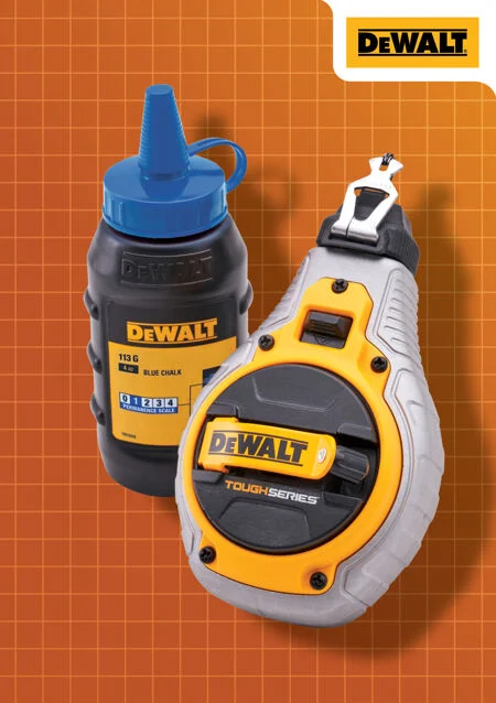 Dewalt Chalk Line & Blue Chalk Set Ref XMS25CHALK