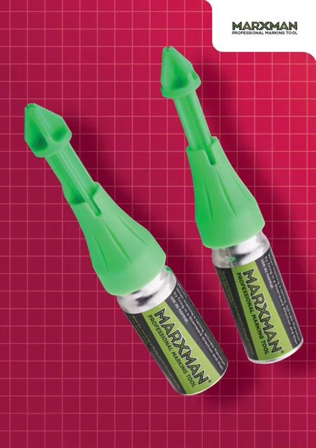 Marxman Green Marker Twin Pack Ref XMS25MARXMAN