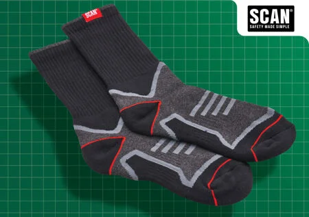 Scan Work Socks Triple Pack Ref XMS25SOCKS