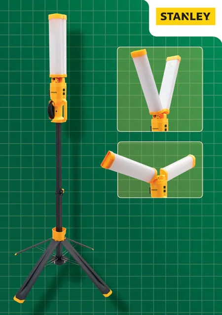 Stanley 360 Worklight on Tripod Ref XMS25WORKLI