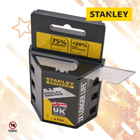 Stanley Fatmax Knife Blade Dispenser (100) XMS26BLADES