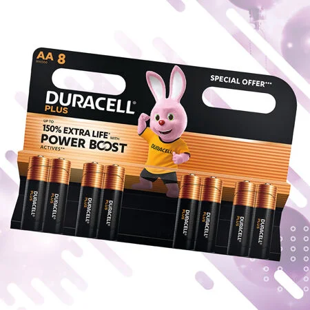 Duracell AA Battery 8 Pack XMS26DURAA