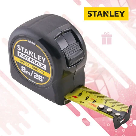 Stanley Fatmax Classic Black Tape Measure 8M XMS26PROTAPE