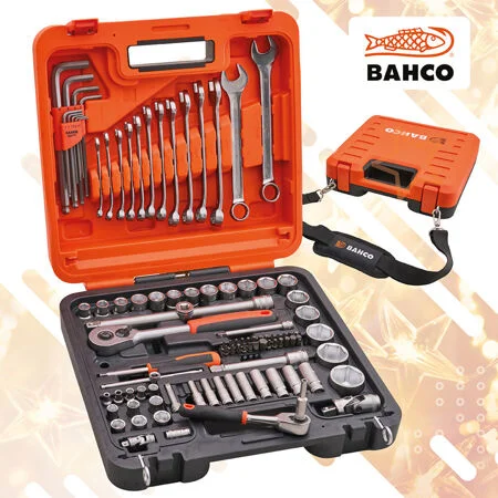 Bahco Socket Set 98Pc With Carry Strap XMS26S98