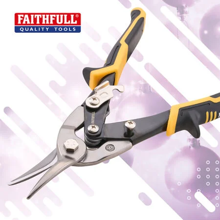 Faithfull C/Pound Aviation Snips Straight Cuts XMS26SNIPS