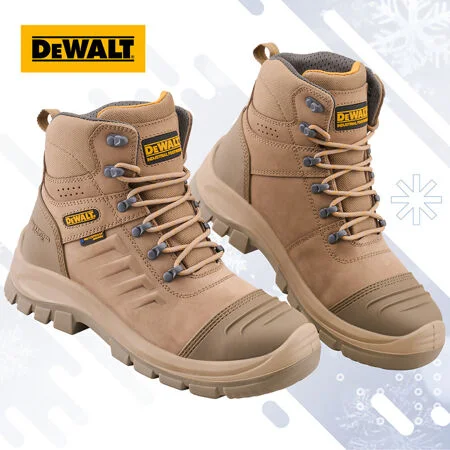 Dewalt Waterproof Work Boot Stone - Size 9 XMS26SNOW9
