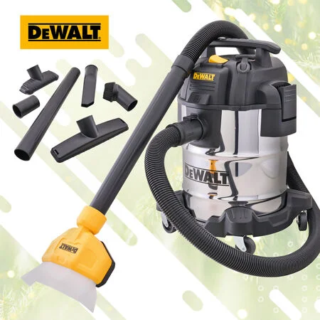 Dewalt Wet & Dry Vacuum 25Ltr + Dust Collector XMS26WDVAC