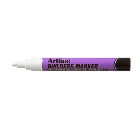 Artline Builders Marker WHITE Ref EKPRBDM