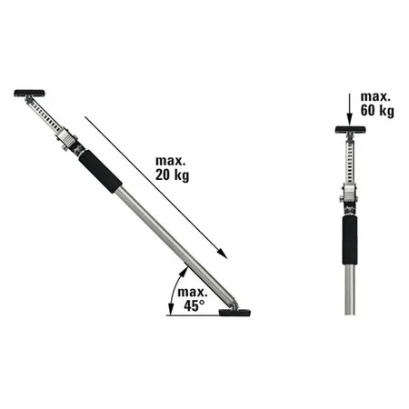 Bessey ST Telescopic Drywall Support 750 - 1250mm Ref ST125