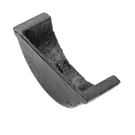 Cast Iron Painted Apex Heritage 4.5? Half Round Internal Stopend- Ref HG45/SE/I/PA