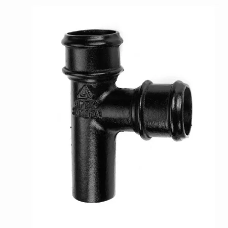 Cast Iron Painted Apex Heritage 63mm Circular Pipe 92.5deg Branch- Ref P25/BR/92/PA