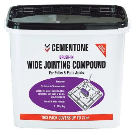 Cementone Wide Jointing Compound Buff (Natural) 20Kg Ref 367012