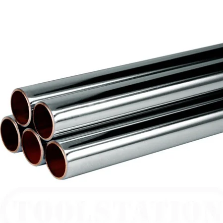 15mm Chrome Plated Tube 2 Metre Length