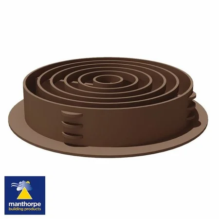Circular Soffit Vent Brown Ref G700BR