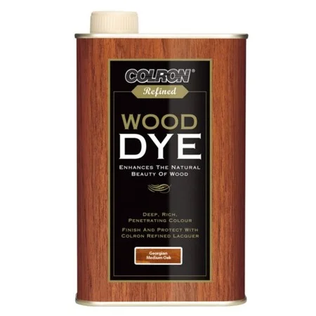 Colron Refined Wood Dye Georgian Medium Oak 250Ml Ref 36888