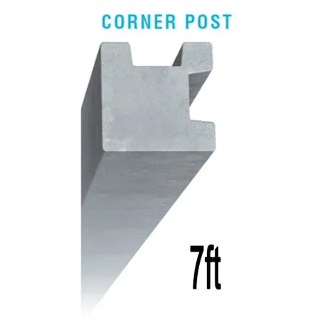 McCann Concrete Corner Post 7ft Ref SLPC210