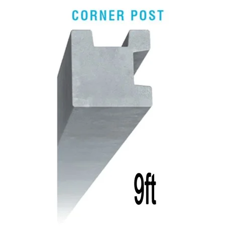 McCann Concrete Corner Post 9ft Ref SLPC275