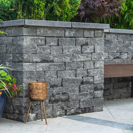 Connemara Split Walling 150mm Raven / White 3 Size Proj Pack 4.0sq.mtr