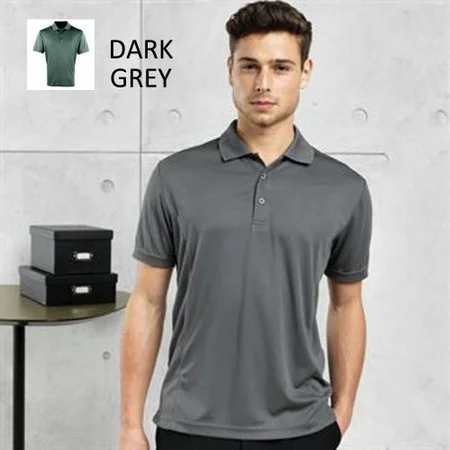 Coolchecker Pique Polo Shirt Dark Grey XXX Large Ref PR615