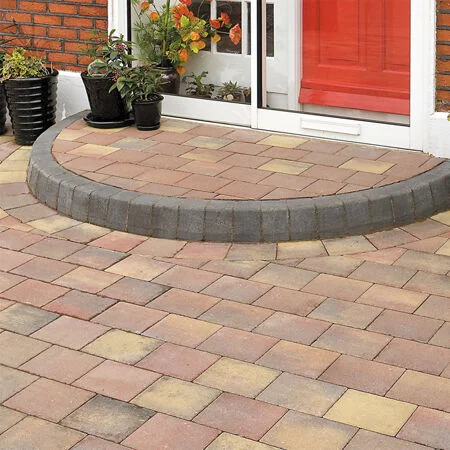Corrib 210 x 170 x 60mm Curragh Gold Smooth Paving Blocks