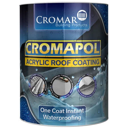 Cromapol Acrylic Roof Coating Grey 2.5kg