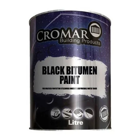 Cromar Bitumen Paint 1L Ref ABP/101