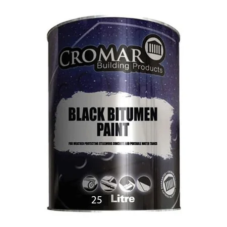Cromar Bitumen Paint 25L Ref ABP/601